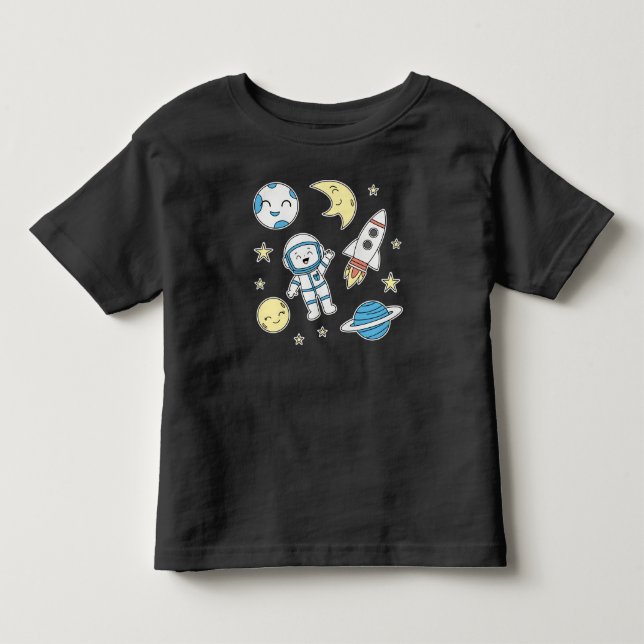Camiseta de Space Adventure Personalizado para Tod (Anverso)