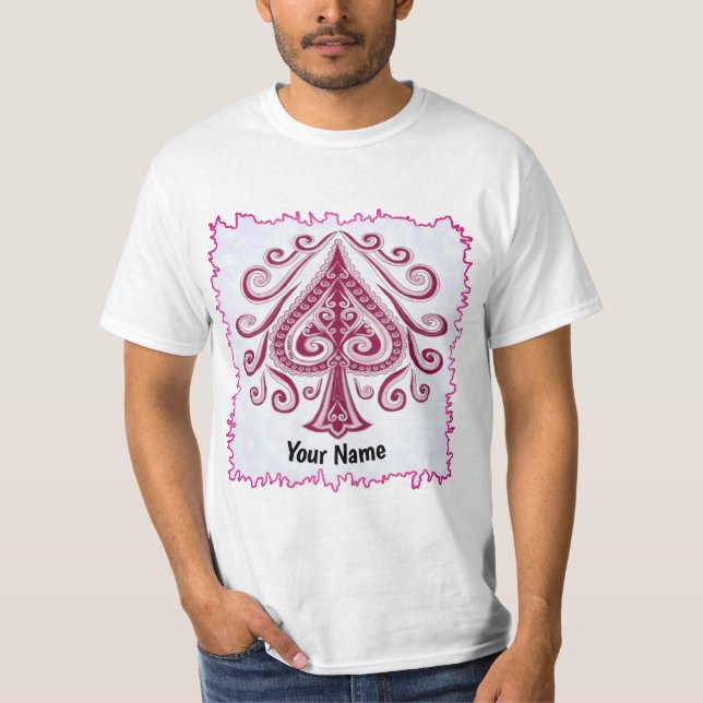 Camiseta de Spades de póquer (Anverso)