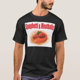 Camiseta de Spaghetti y Meatball