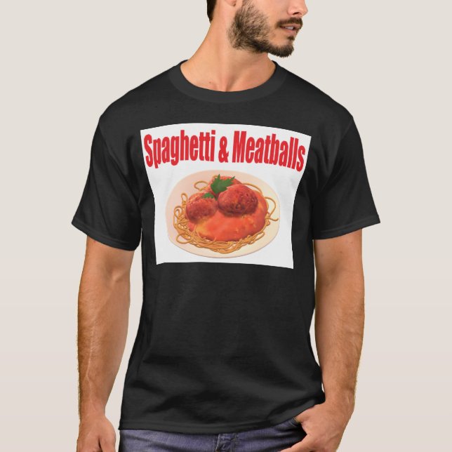 Camiseta de Spaghetti y Meatball (Anverso)