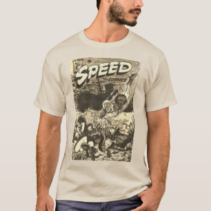 Camiseta de SPEED Comics de los años 40