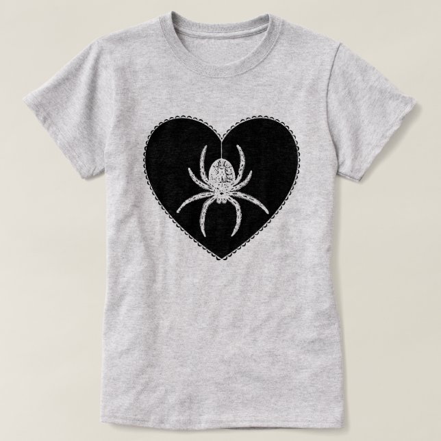 Camiseta de Spider Heart (Diseño del anverso)