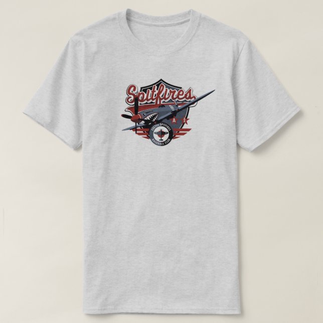 camiseta de spitfire.tif T-Shirt (Diseño del anverso)