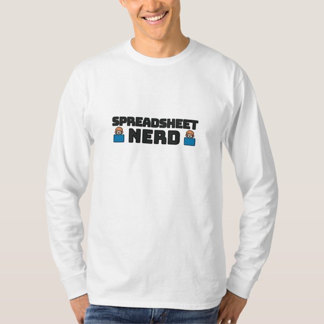 Camiseta de Spreadsheet Nerd (Anverso)