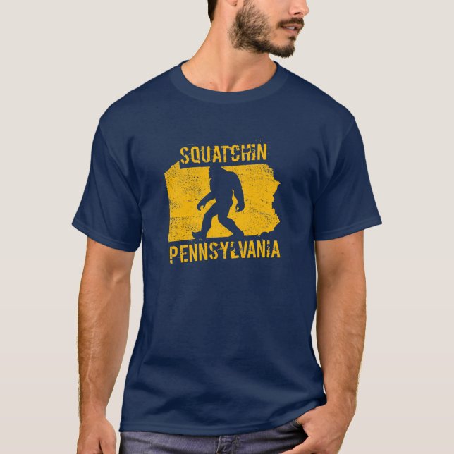Camiseta de Squatchin Pennsylvania (Anverso)