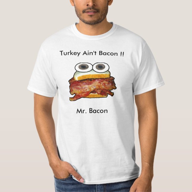 CAMISETA DE SR. BACON (Anverso)