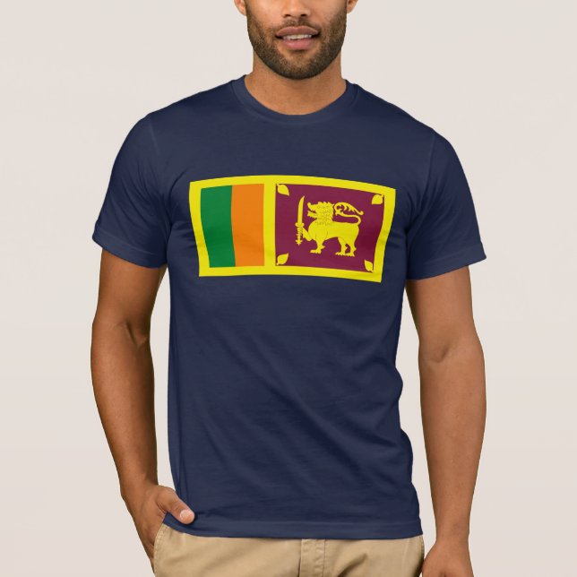 Camiseta de Sri Lanka (Anverso)