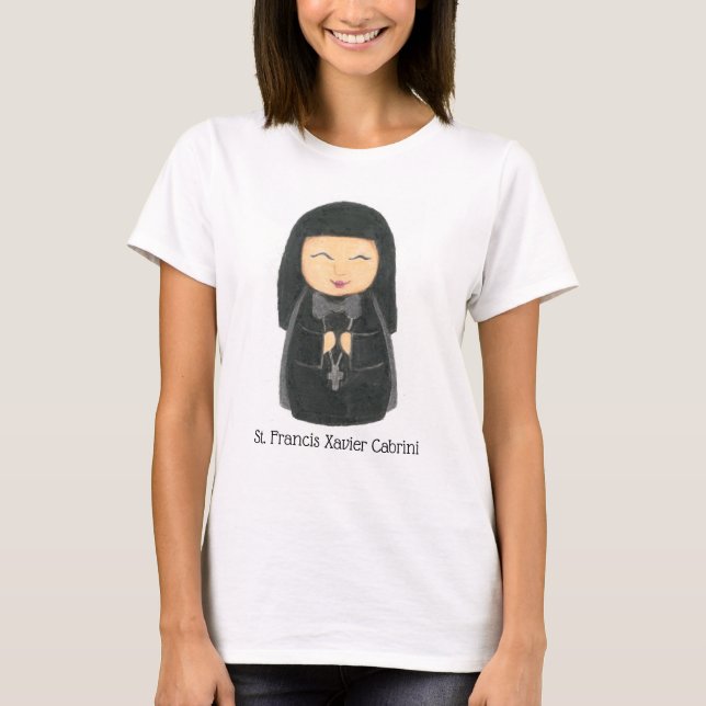 Camiseta de St Francis Javier Cabrini (Anverso)