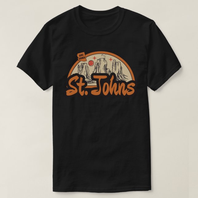 Camiseta de St. Johns, Arizona (Diseño del anverso)