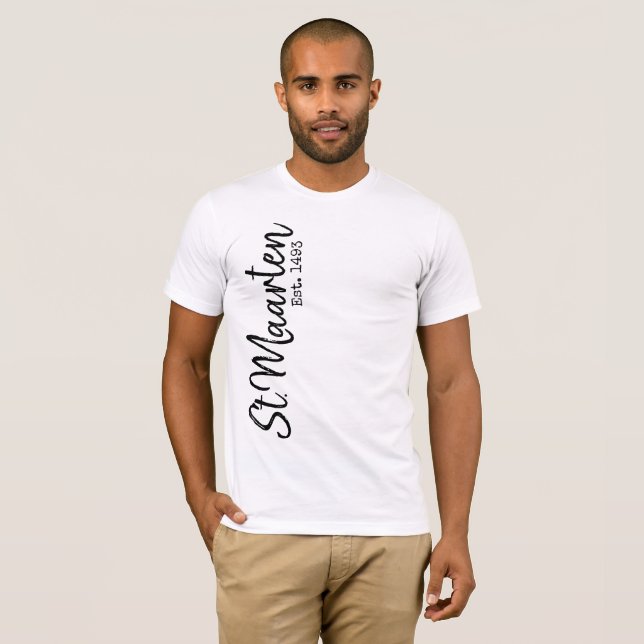 Camiseta de St.Maarten (Anverso completo)