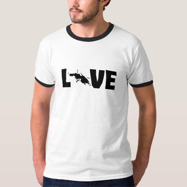 Camiseta de St Thomas del amor (Anverso)