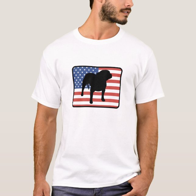 Camiseta de Staffordshire bull terrier del (Anverso)