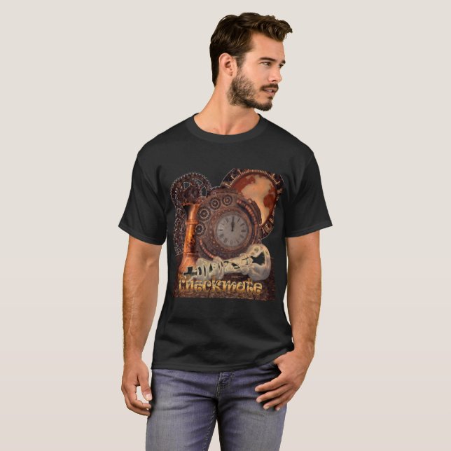 Camiseta de Steampunk del jaque mate (Anverso completo)