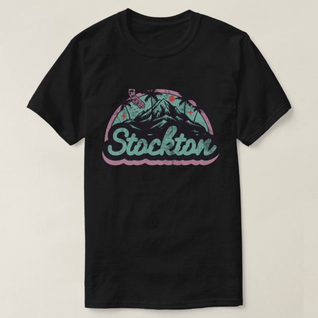 Camiseta de Stockton, California (Diseño del anverso)