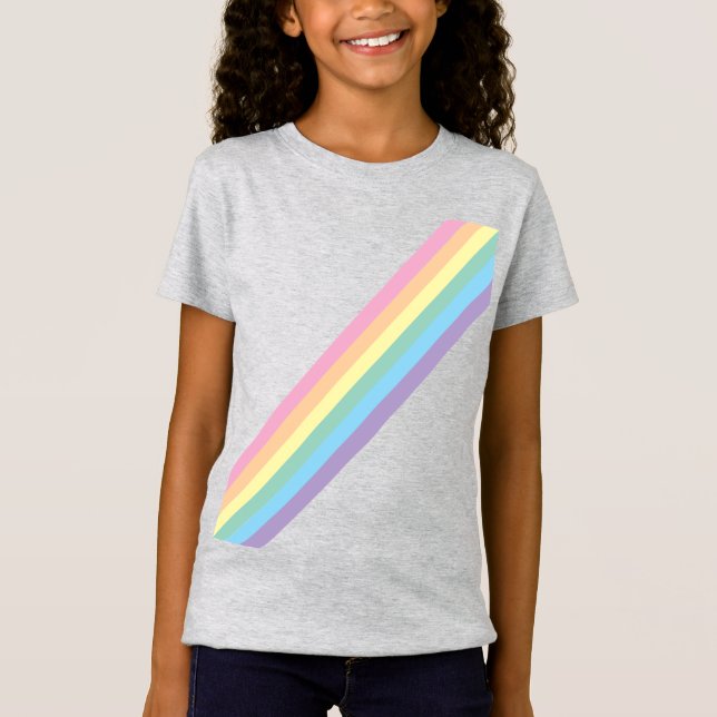 Camiseta de Stormy Sky y Rainbow Child (Anverso)