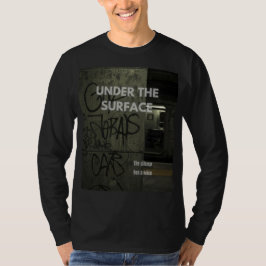 Camiseta de Streetwear Caos de Grafiti Subterráneo
