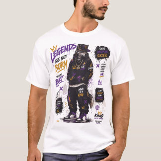 Camiseta de Streetwear con la cita 'Los Leyendas N