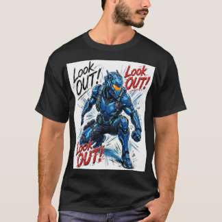 Camiseta de Streetwear Techwear Look Out Cyber Com