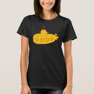 Camiseta de submarino amarillo