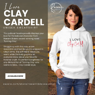 Camiseta de sudadera básica unisex I Love Clay Car