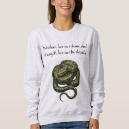 Camiseta de sudadera blanca con arte minimalista d