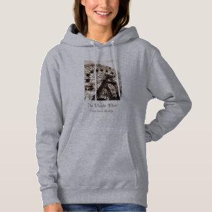 Camiseta de sudadera de las damas de la rueda de l