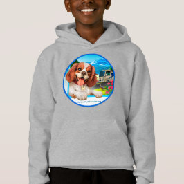 Camiseta de sudadera premium para niños con pipa d