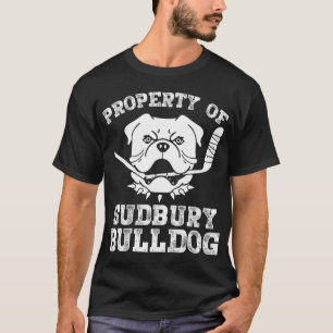 Camiseta De Sudbury Bulldog Divertido