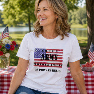 Camiseta de Suegra del Ejército Orgullosa