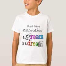 Camiseta de sueño de la infancia (niños)