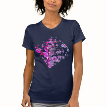 Camiseta de sueños en flor