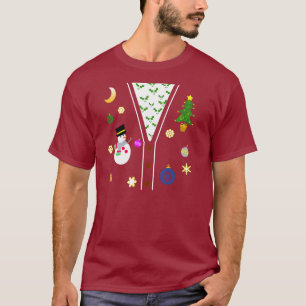 Camiseta de suéter navideño