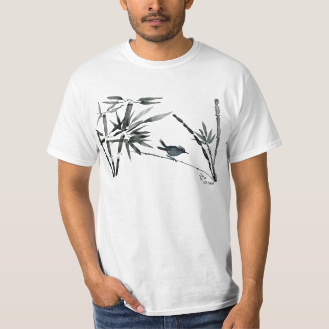 Camiseta de Sumi-e (Anverso)