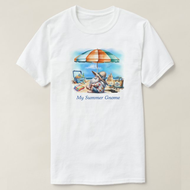 Camiseta de Summer Gnome (Diseño del anverso)