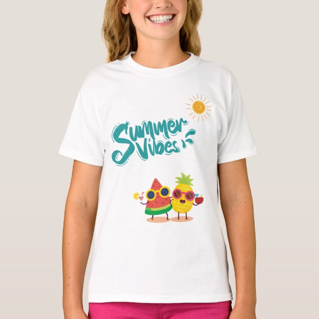 camiseta de Summer Vibes (Anverso)