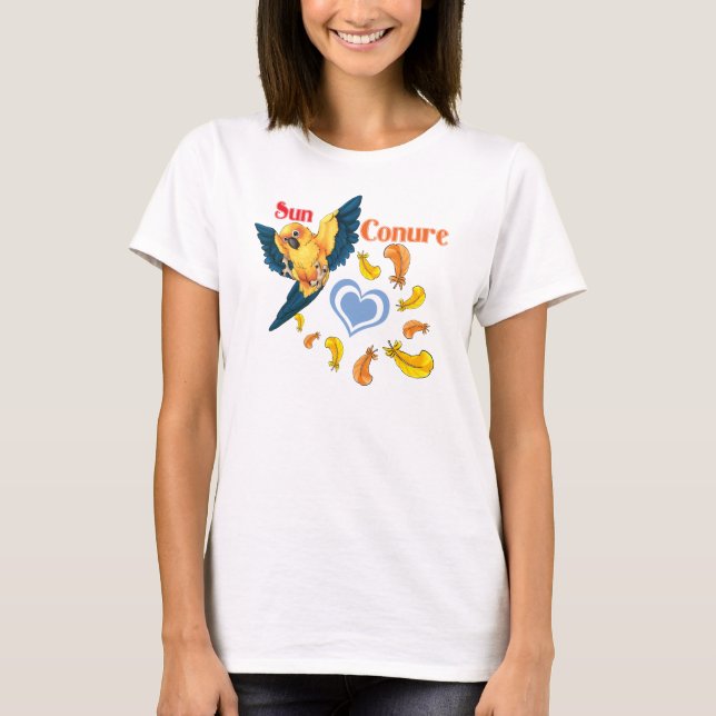 Camiseta de Sun Conure Cutie (lt) (Anverso)