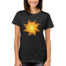 Camiseta de Sun de la runa