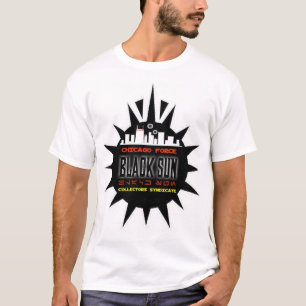 Camiseta de Sun del negro de la fuerza de Chicago