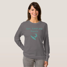 Camiseta de Sun, Sand y Waves