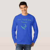 Camiseta de Sun, Sand y Waves