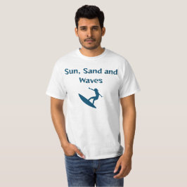 Camiseta de Sun, Sand y Waves