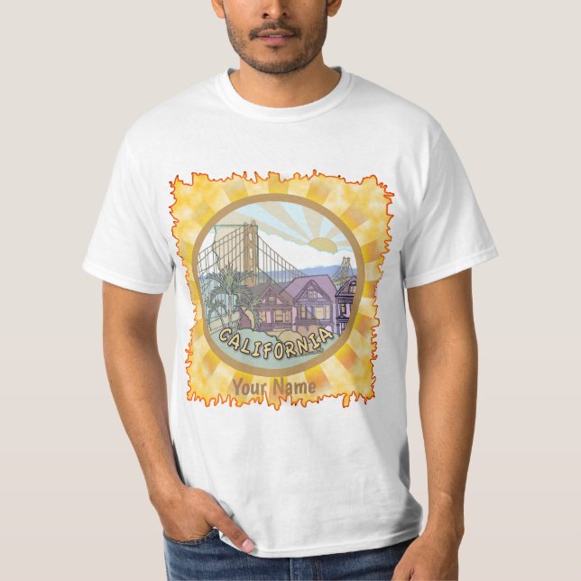 Camiseta de Sunny California (Anverso)