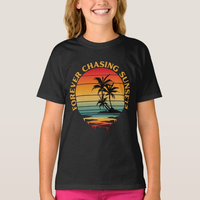 Camiseta DE SUNSETS PARA SIEMPRE (Anverso)