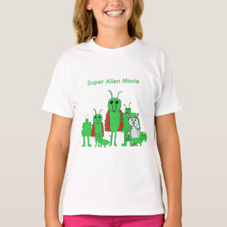 Camiseta de Super Alien para niños de personaje co
