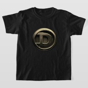 Camiseta de Super Hero "D" Insignia