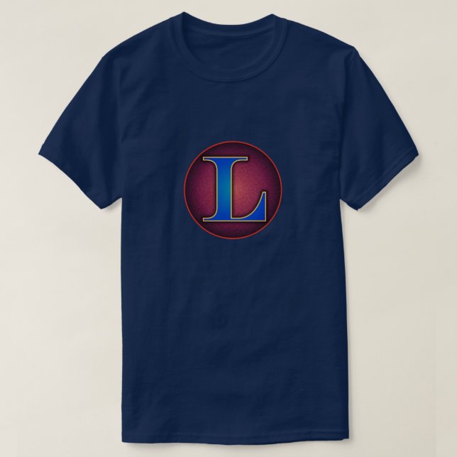 Camiseta de Super Hero "L" Insignia (Diseño del anverso)