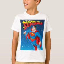 Camiseta de Super Man para niños