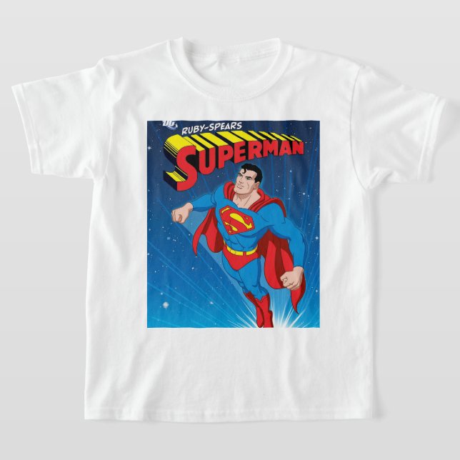 Camiseta de Super Man para niños  (Distribución)