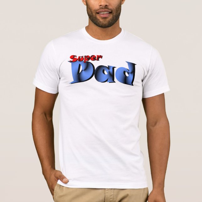 Camiseta de Super Papá (Anverso)