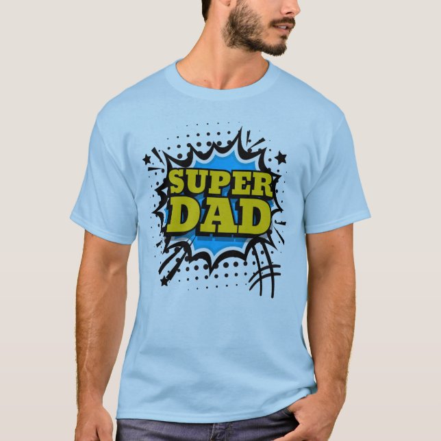 Camiseta de Super Papá (Anverso)